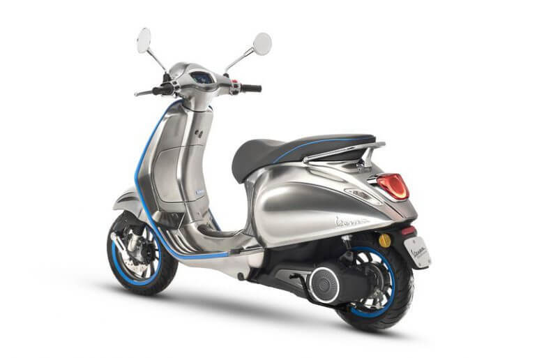 Vespa выпустит первый электрический скутер в Европе осенью 2018 года