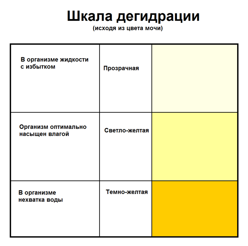 Темная моча: Когда стоит бить тревогу