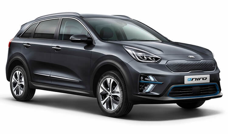 KIA e-Niro: электрический кроссовер с запасом хода около 500 км