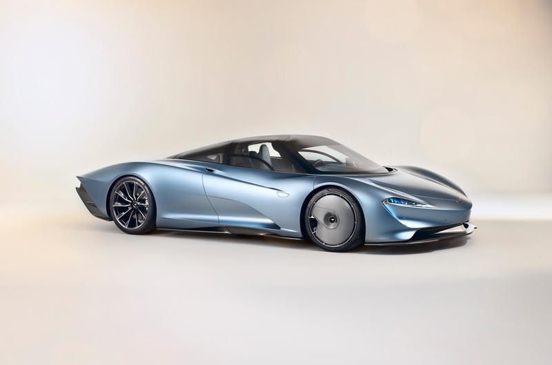 McLaren Speedtail: 1050-сильный гибрид с гибкими кузовными панелями