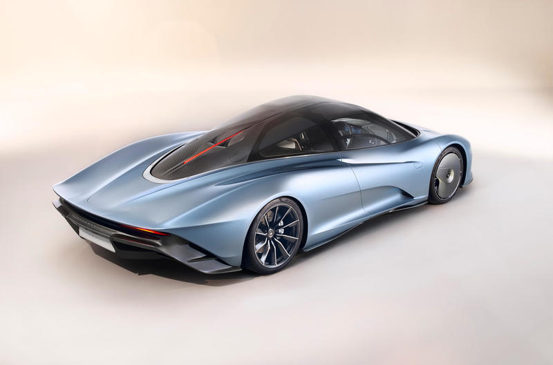 McLaren Speedtail: 1050-сильный гибрид с гибкими кузовными панелями