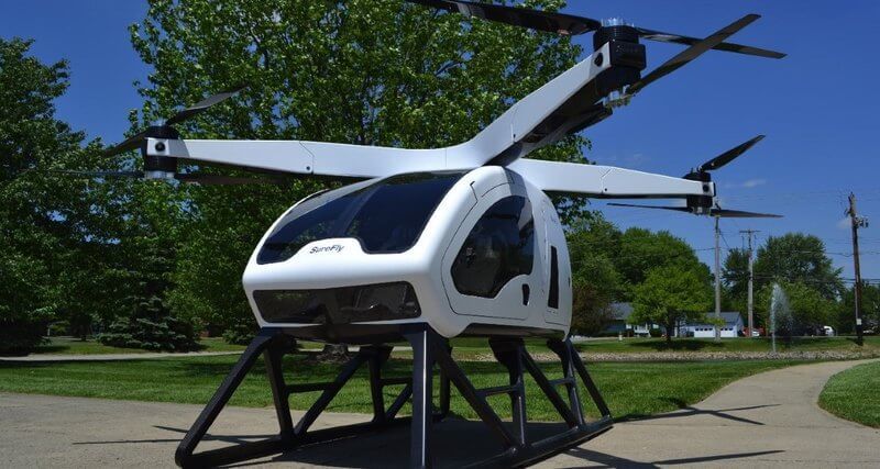 Workhorse Group представила пассажирский дрон SureFly Octocopter