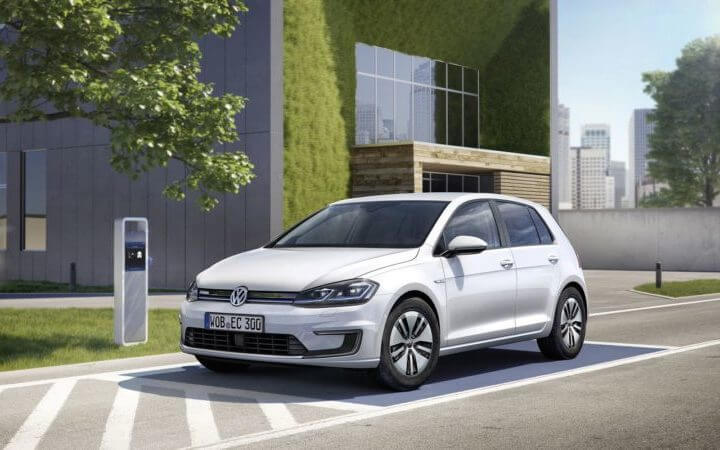 Volkswagen представил концепт электрического Golf и наглядно показал его состовляющие