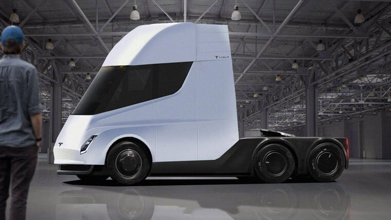  Tesla Semi поймали на испытаниях грузоподъёмности