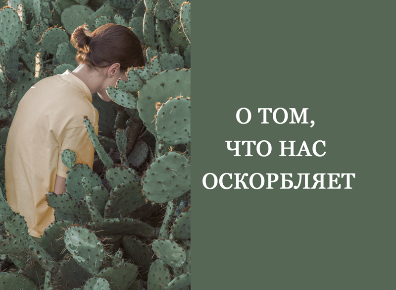 О том, что нас оскорбляет