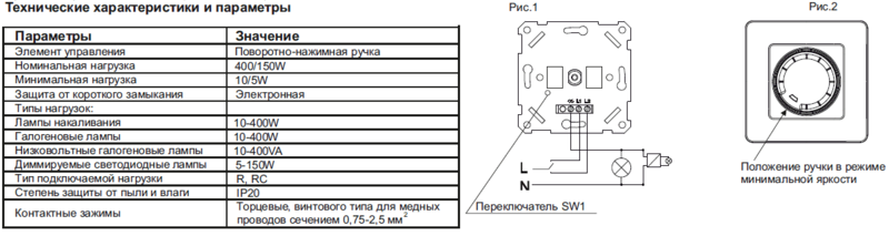 Диммеры для светодиодных ламп