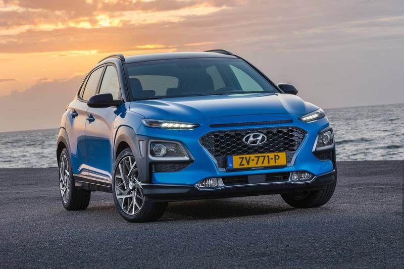 Hyundai Kona получил гибридный привод от Ioniq