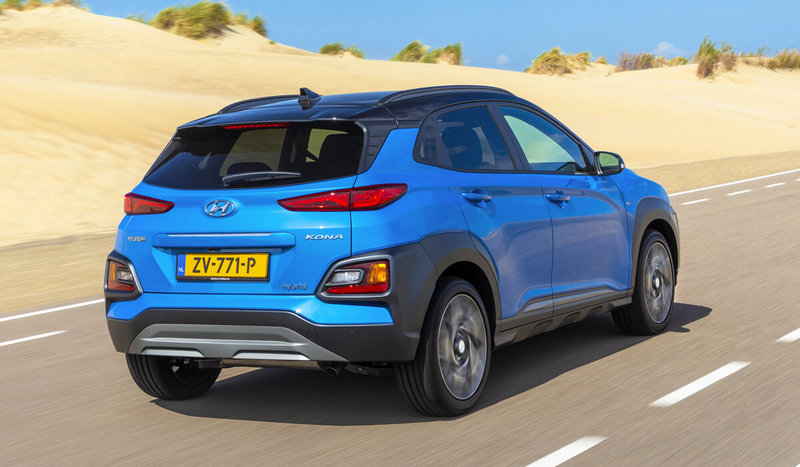 Hyundai Kona получил гибридный привод от Ioniq