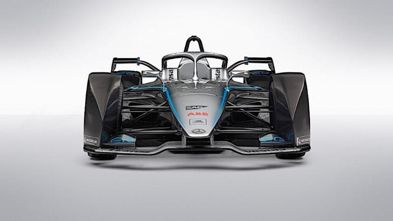 Гоночный электромобиль Mercedes-Benz EQ Silver Arrow 01 примет участие в Formula E