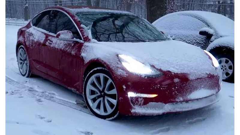 Tesla Model 3: зимние советы 