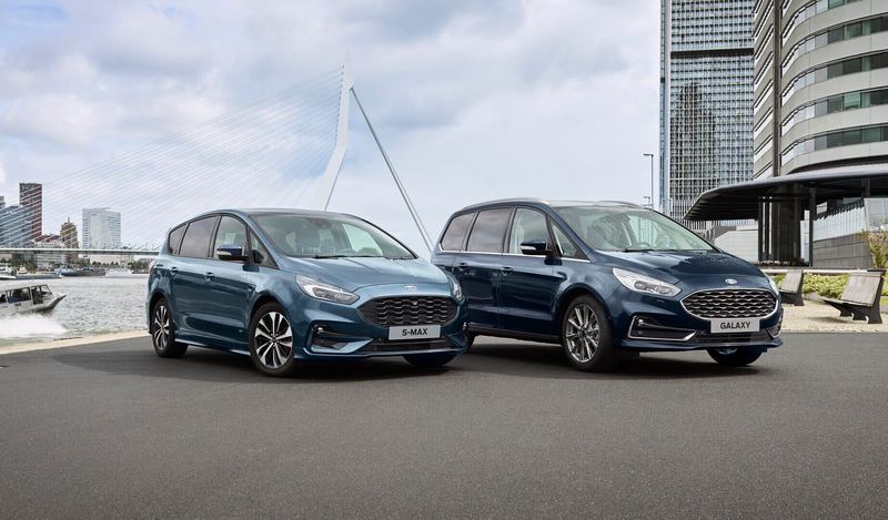 Ford S-Max и Galaxy получат гибридную версию