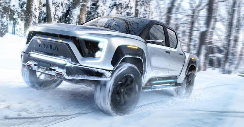 Nikola Motors представляет электрический пикап 