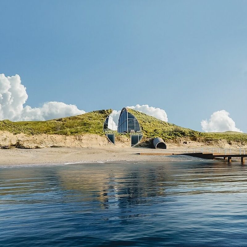 Dune House использует энергию солнца