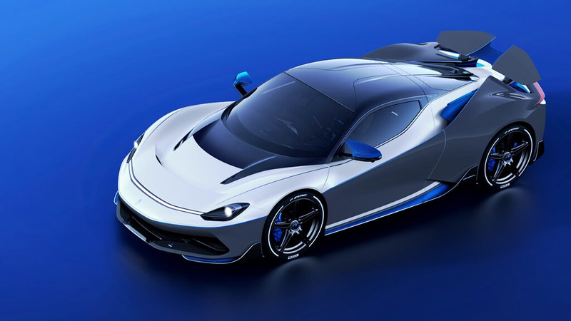 Электромобиль гиперкар Pininfarina Battista