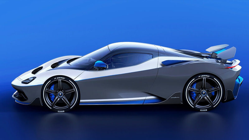 Электромобиль гиперкар Pininfarina Battista