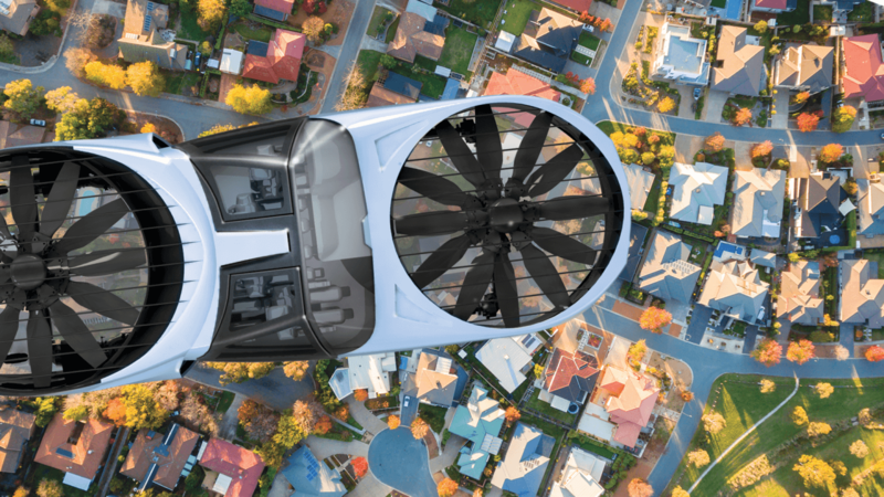 Urban Aeronautics переводит на водород своё воздушное такси CityHawk eVTOL