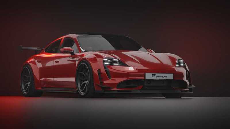 Porsche Taycan получил новый облик от Prior Design