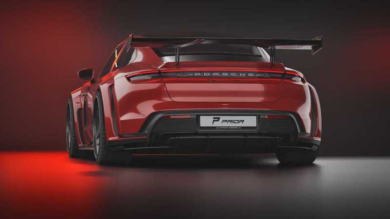 Porsche Taycan получил новый облик от Prior Design