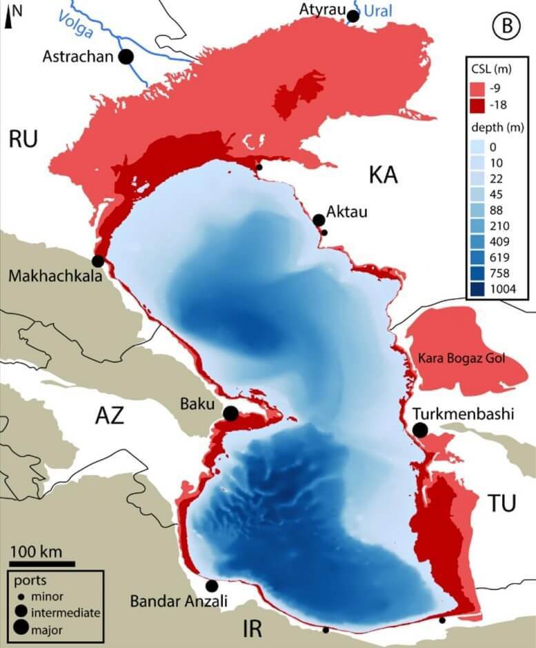 Разрушительное воздействие каспийского кризиса