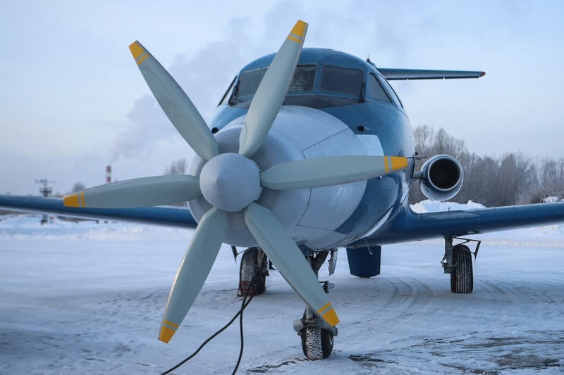 Як-40: электрический самолет с винтом