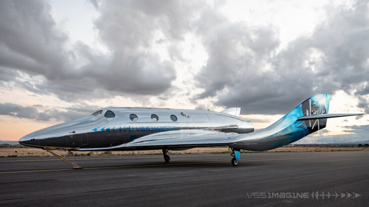 VSS Imagine: космический корабль нового поколения Virgin Galactic