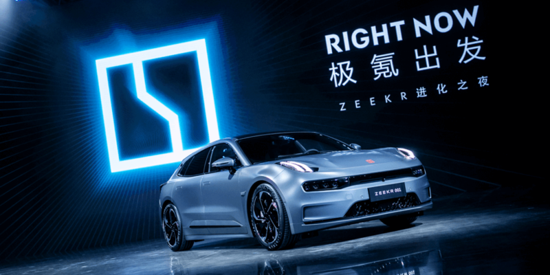 Geely представляет свой первый электромобиль Zeekr 001