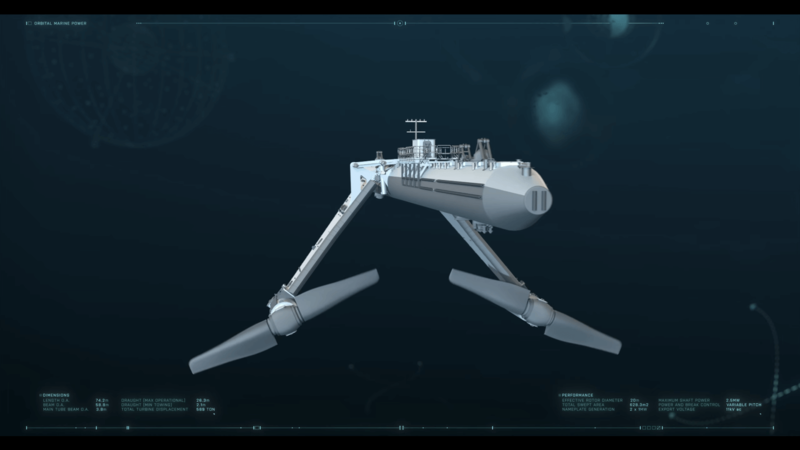 Orbital запускает O2, «самую мощную приливную турбину в мире»