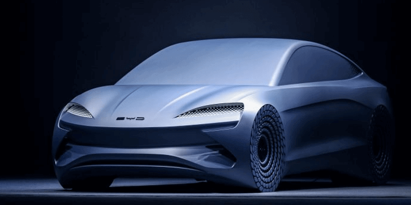 BYD представляет концепт электрического седана Ocean-X