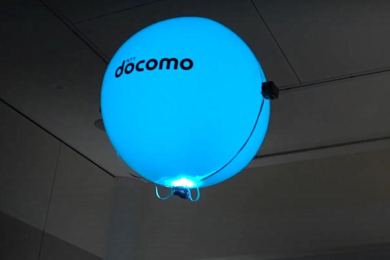 Дрон-аэростат NTT Docomo использует ультразвуковую тягу