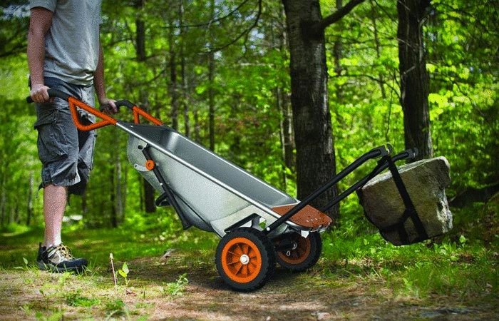 Сверхфункциональная тележка WORX Aerocart + видео