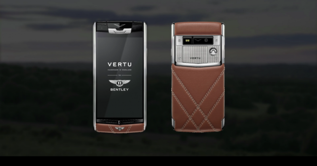 Vertu и Bentley выпустили смартфон по цене автомобиля