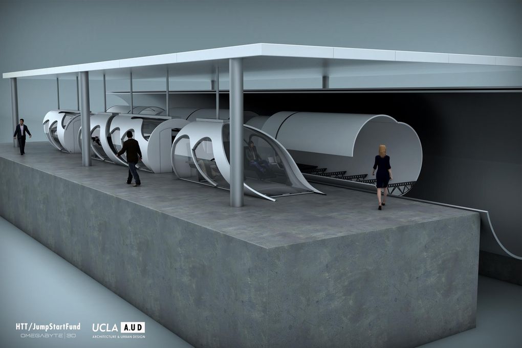 Проект Hyperloop Элона Маска сдвинулся с мертвой точки