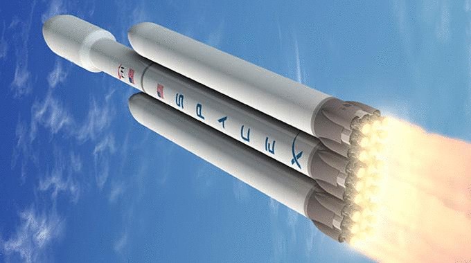 SpaceX показала анимационный ролик запуска тяжелой ракеты Falcon Heavy