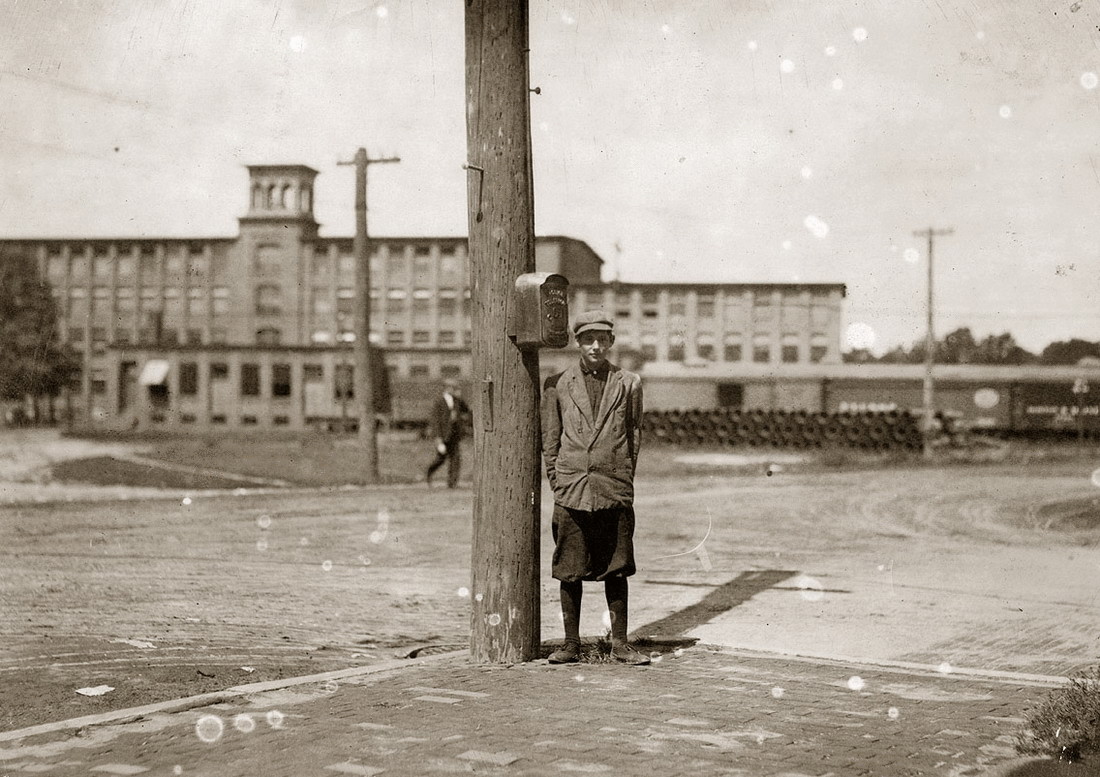 Ретро фотография: Дети  Америки, начало ХХ века